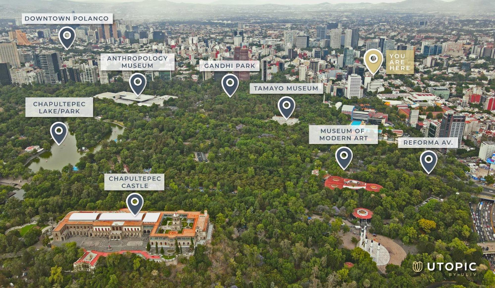 Utopic Polanco By Uliv Mexikóváros Kültér fotó